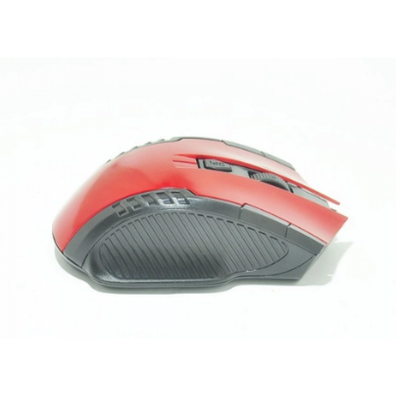Бездротова мишка Wireless Mouse G-698 / Комп'ютерна мишка бездротовий 2.4GHz / Чорний + Червоний
