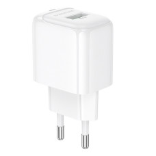 Мережева зарядка Borofone BASA2A для смартфонів \ Швидка зарядка 3.0 Ампер \ Біла