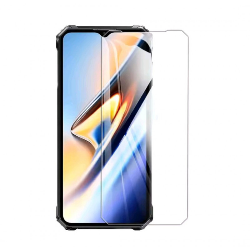 Закаленное защитное стекло на Oukitel WP38 / Прозрачное