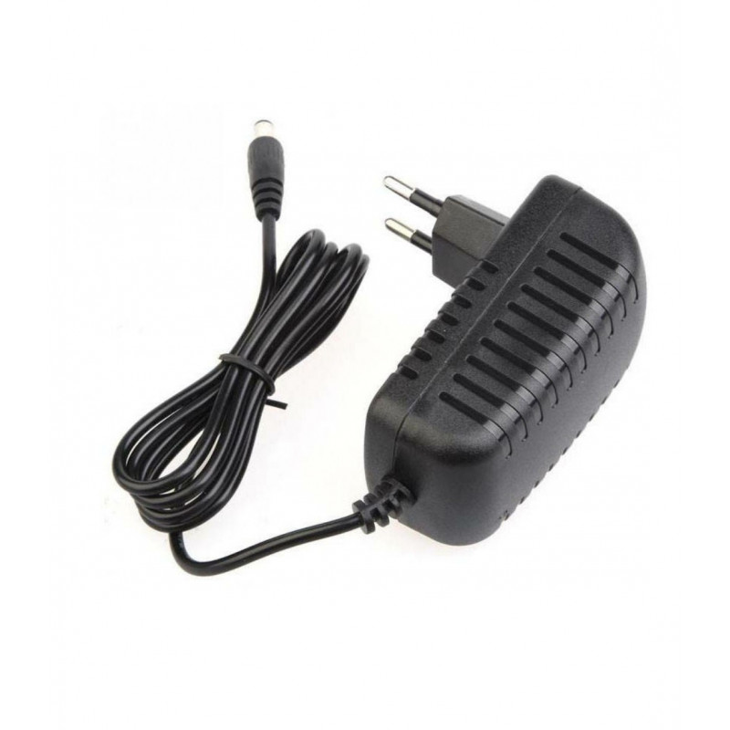 Мережевий зарядний пристрій / Зарядка / 12V 1A / AC/DC / Чорний