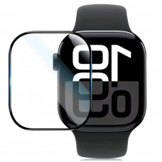 Захисна плівка для годинника Apple Watch Series 10 (42мм.)  / Чорна рамка