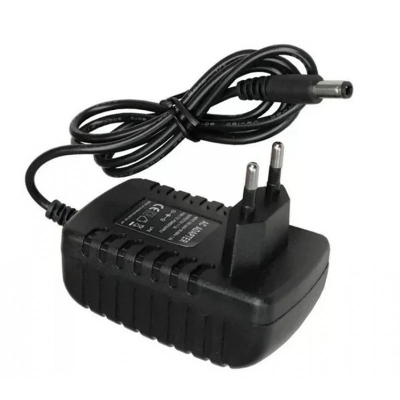 Мережевий блок живлення / 24V 1A / AC - DC / Чорний