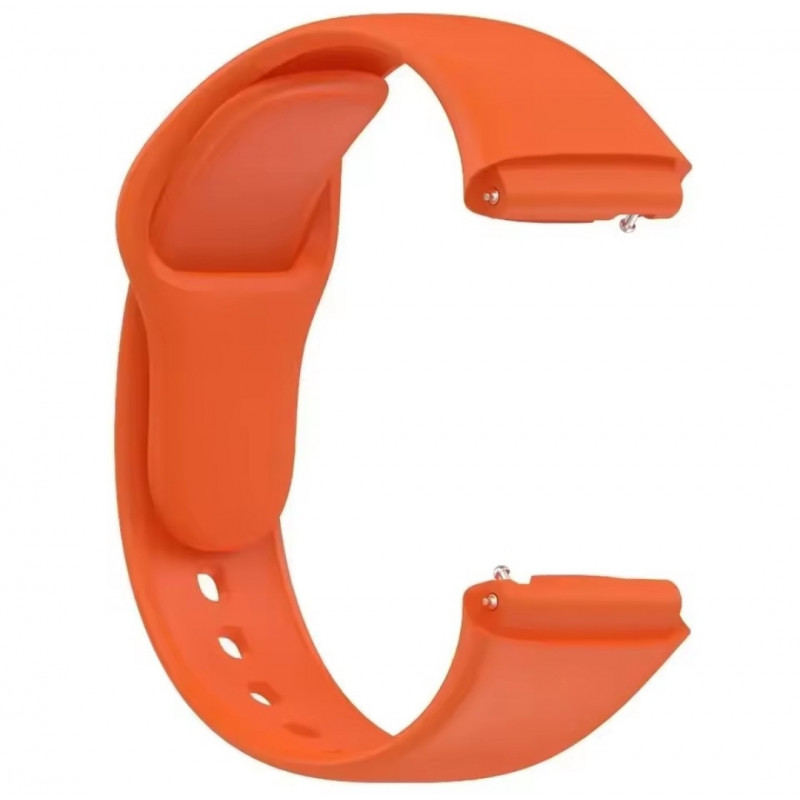 Силіконовий ремінець для  Xiaomi Redmi Watch 3 Active / Помаранчевий