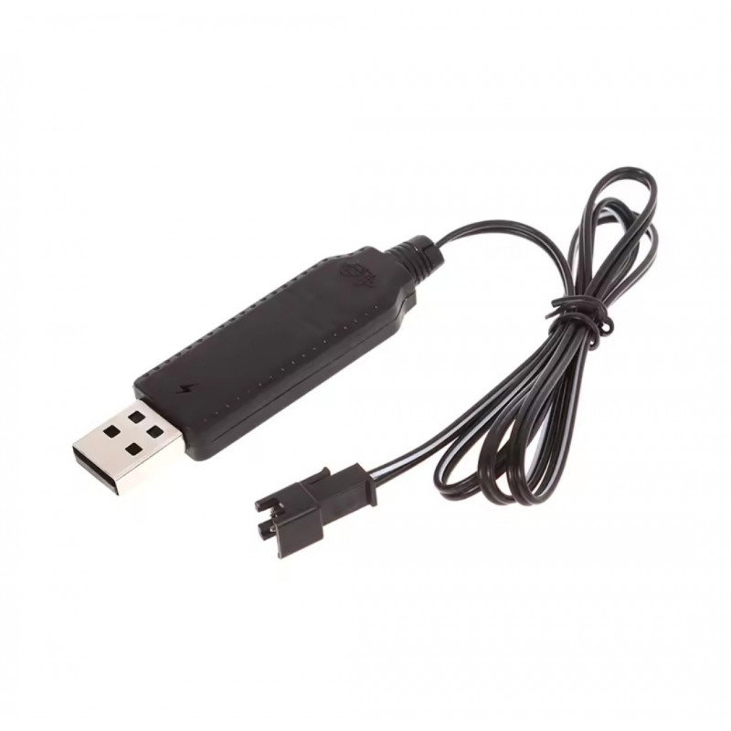 Кабель USB 3.7 вольт (2 контакти) для машинки на пульту