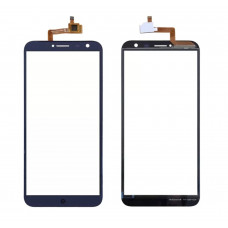 Touchscreen (сенсор) для S-Tell M655 Синій