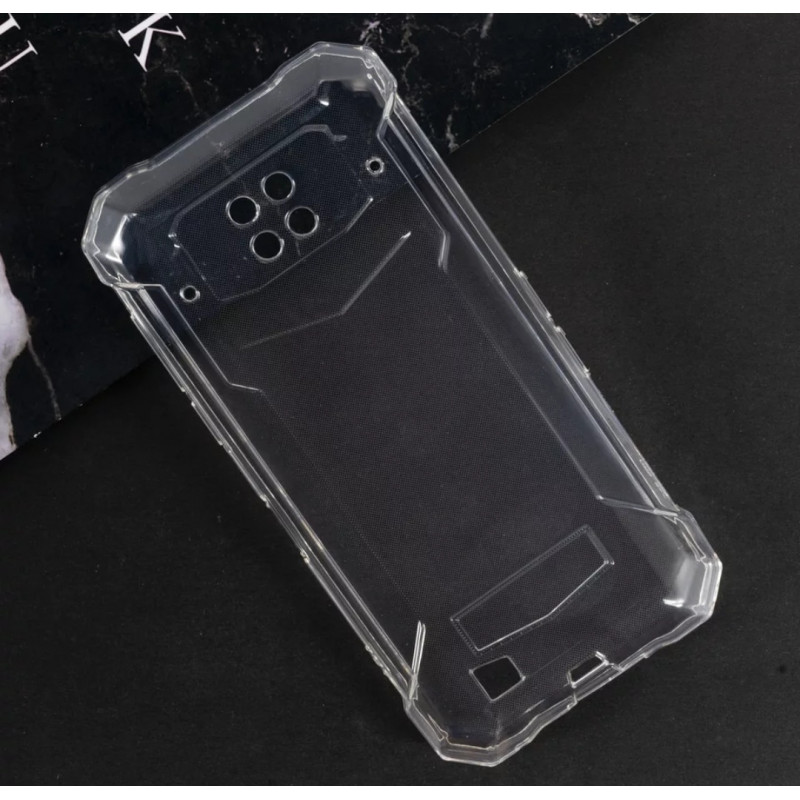 Силіконова накладка (бампер) для смартфона Doogee S88 Pro Прозорий