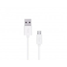 Micro USB кабель для захищених смартфонів 8 mm 2A 100 см. Білий