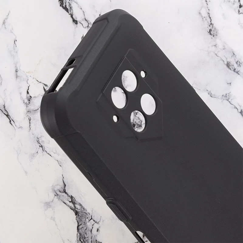 Силіконова накладка (бампер) для смартфона Blackview BV9800 (окремі вирізи для камер) Чорний