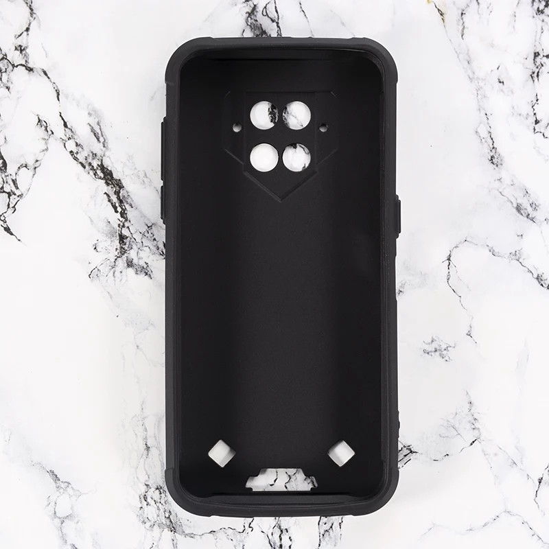 Силіконова накладка (бампер) для смартфона Blackview BV9800 Pro (окремі вирізи для камер) Чорний