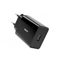 Оригінальний зарядний блок живлення Baseus швидка зарядка Quick Charge 3.0 Чорний