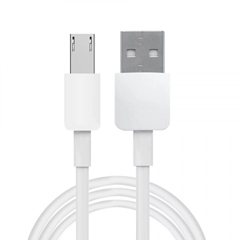 Micro USB кабель для смартфона Blackview BV4000, BV4000 Pro Конектор 10 mm. Білий