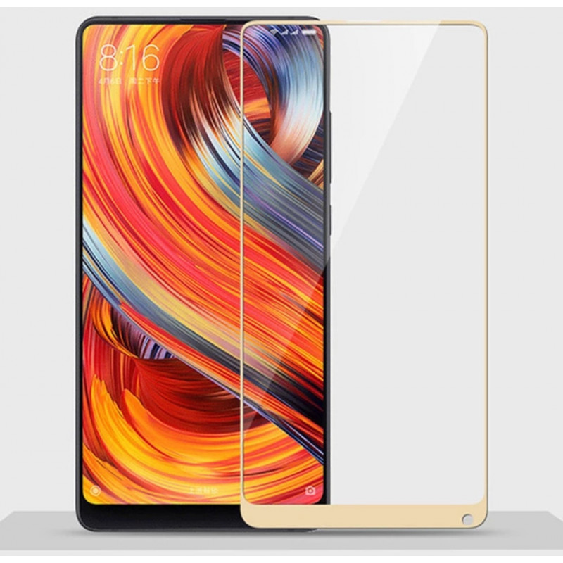 Загартоване захисне скло на Xiaomi Mix 2 Золоте