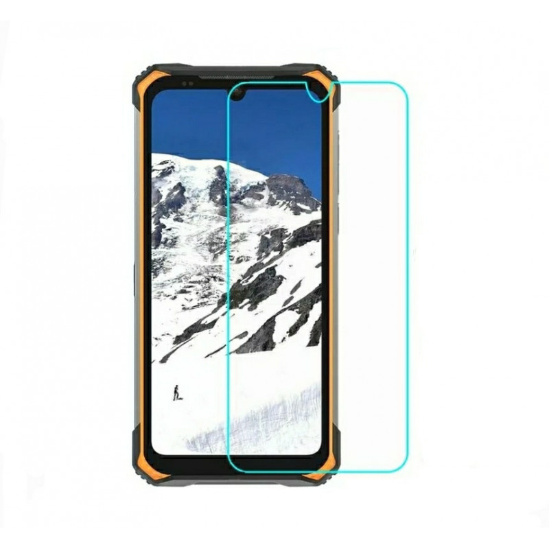 Закаленное защитное стекло на Doogee S86 Прозрачное