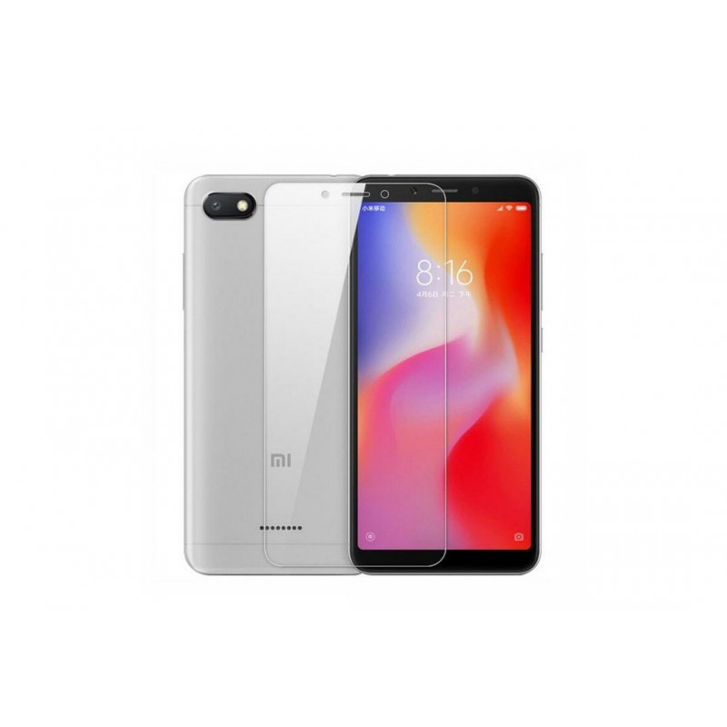 Загартоване захисне скло на Xiaomi Redmi 6 (окремі вирізи) Прозоре