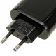 Блок питания с дисплеем XO-L42 Быстрая зарядка Quick Charge 3.0 USB + Type C Черный