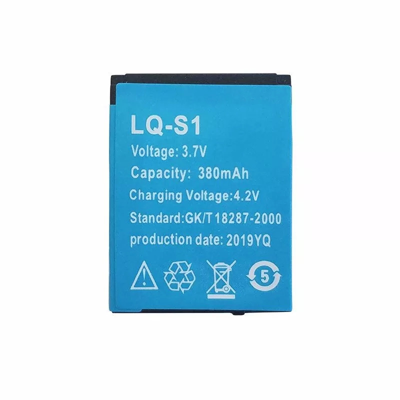 Аккумулятор LQ-S1 для умных часов V8 380 mAh Синий