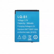 Акумулятор LQ-S1 для розумного годинника  DZ09 GT08 380 mAh Синій