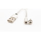 Магнітний USB кабель Type-C  X-CABLE Круглий 360 Градусів Сірий