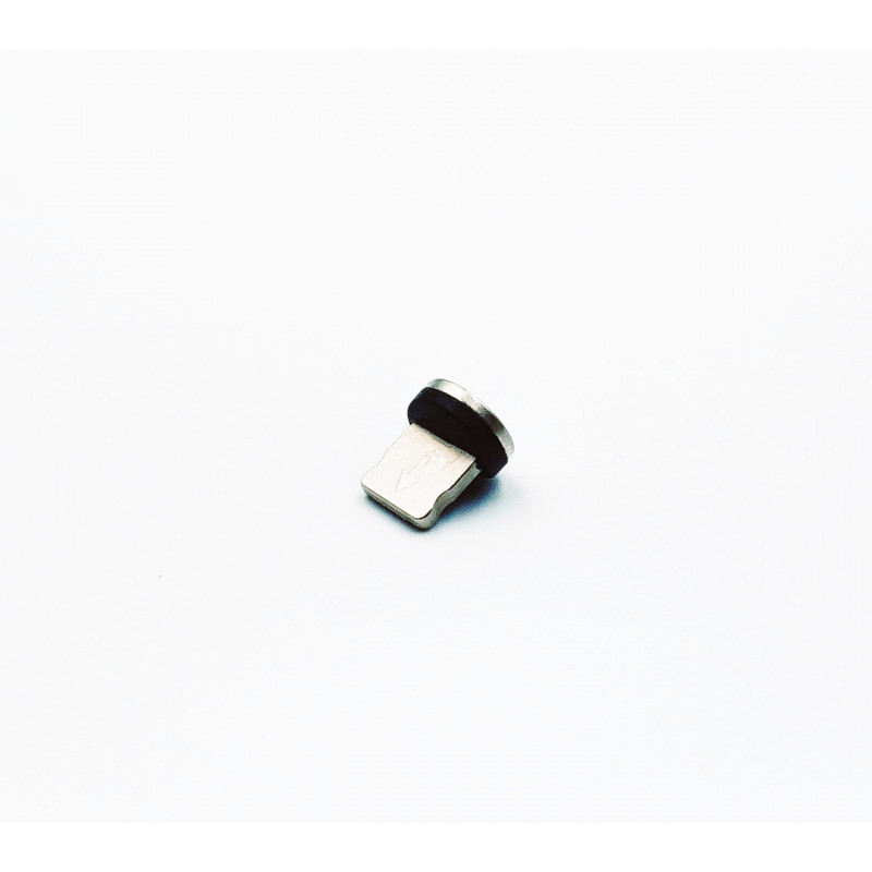 Магнитный кабель USB кабель для Iphone 6/7/8  X-CABLE Круглый 360 Градусов Серый