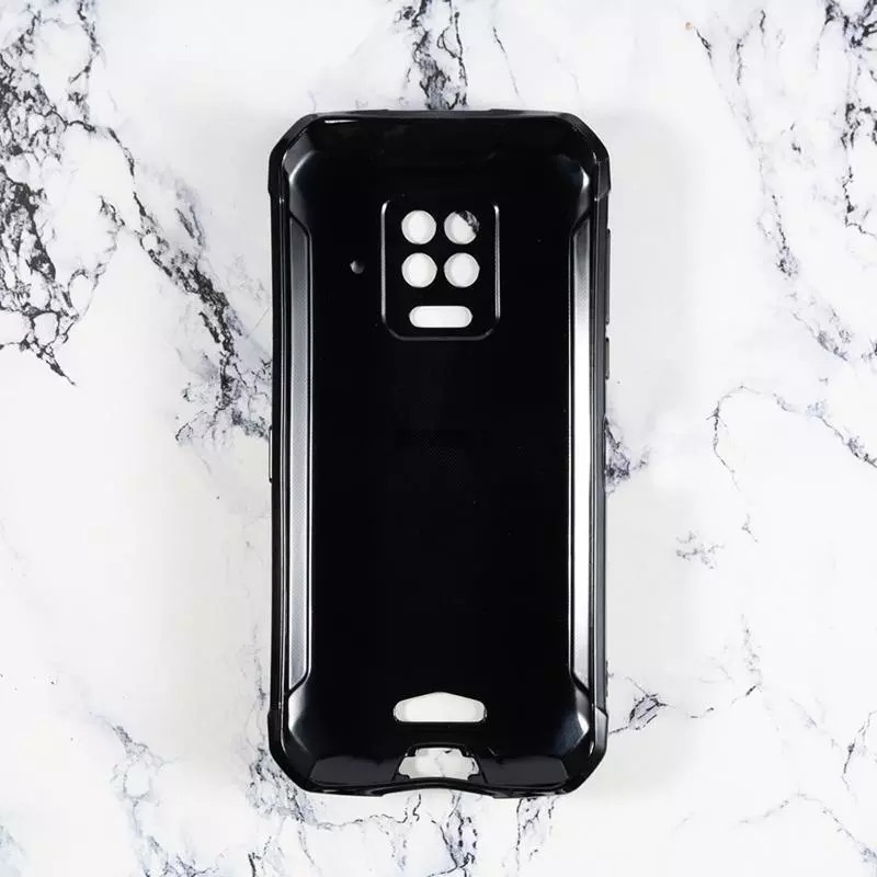 Силіконова накладка (бампер) для смартфона Doogee S86 Pro Чорний