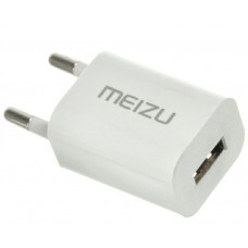 Зарядний блок живлення USB  Meizu ZH-GF637 5 Вольт 1 Ампер Білий