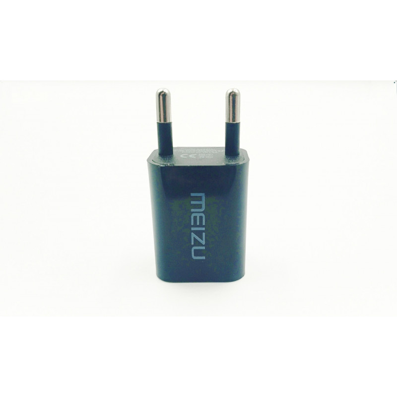 Зарядный блок питания USB Meizu ZH-GF637 5 Вольт 1 Ампер Черный