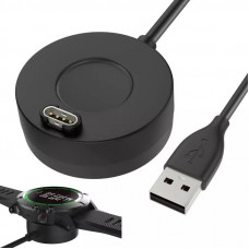 Зарядна USB станція для годинників Garmin Forerunner 935 / Garmin Quanix 5  100 см. Чорна