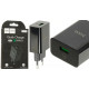 Оригинальный блок питания hoco. DC21A Быстрая зарядка Quick Charge 3.0 18 Ватт 3 Ампера Черный