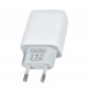 Оригінальний блок живлення XO-L57 з кабелем lightning для Iphone 5 вольт 2.4 Ампера 2 USB Білий