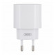 Блок живлення XO-L81B  з кабелем Type-C - Lightning (Iphone)  / Швидка зарядка Quick Charge 3.0 / 20W (PD 20W) Білий