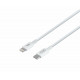 Блок живлення XO-L81B  з кабелем Type-C - Lightning (Iphone)  / Швидка зарядка Quick Charge 3.0 / 20W (PD 20W) Білий