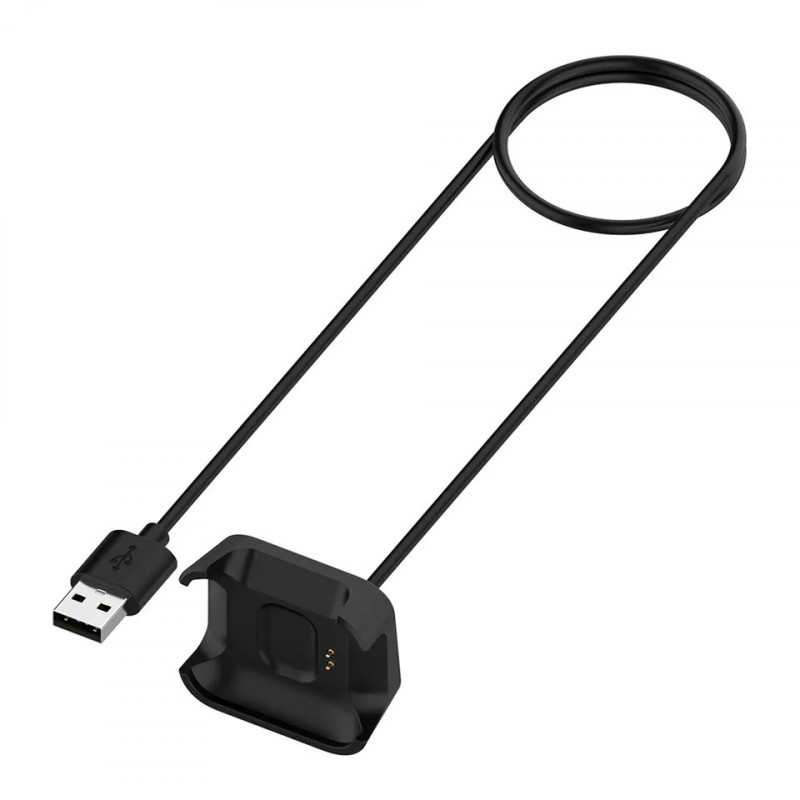 Магнитный USB кабель на смарт-часы Redmi Watch / 1 метр / Черный