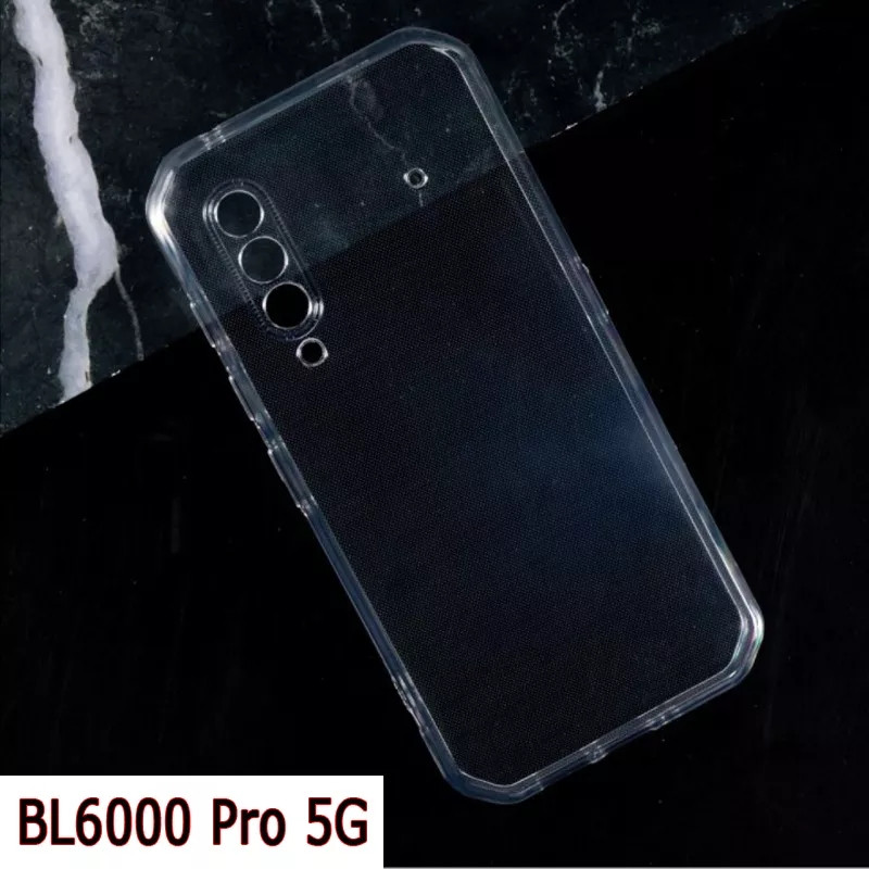 Силіконова накладка (бампер) для смартфона Blackview BL6000 Pro  Прозорий