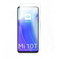 Загартоване захисне скло на Xiaomi Mi 10T 5G / з вирізом під камеру / Прозоре
