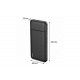 Зарядний Power Bank Remax RPP-96 / Швидка зарядка 5 вольт / 2.1 Ампера / 10000 mAh / Чорний