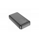 Зарядний Power Bank Hoco. J100A / Швидка зарядка 5 вольт 2.1 Ампера / 20000 mAh / Чорний