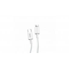 Кабель XO-NB124 / Type C на Type C / для смартфонів / PD 40 ват / 1 метр / Білий