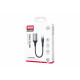 Type-C кабель OTG / XO-NB201 / USB 2.0 / Чорний