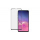Закаленное защитное стекло Samsung Galaxy S10e / Черная рамка