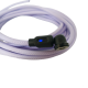 Магнітний кабель USLION 2 в 1 / Lightning (Iphone) - USB / 540 градусів / Круглий / 200 см. / Фіолетовий
