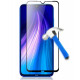 Загартоване захисне скло на Xiaomi Redmi Note 8 Чорне