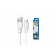 Кабель REMAX RC-138a / Type-C - USB / 2.4 ампер / 1 метр / Білий