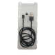Магнитный кабель M3 Micro - USB / Круглый 360 Градусов / 100 см. / Черный
