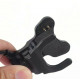 Универсальный USB кабель для зарядки смарт-часов / 2 Pin, 3 mm / 30 см. / Черный