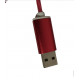 Магнітний кабель Type C USB кабель / кабель 1 метр / червоний