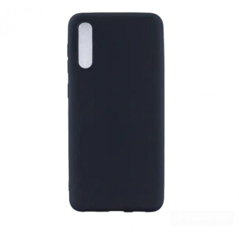 Силиконовая накладка (бампер) для смартфона Xiaomi Redmi 9A / SMTT / Чёрный