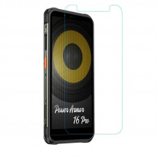 Загартоване захисне скло на Ulefone Power  Armor 16 Pro / Прозоре