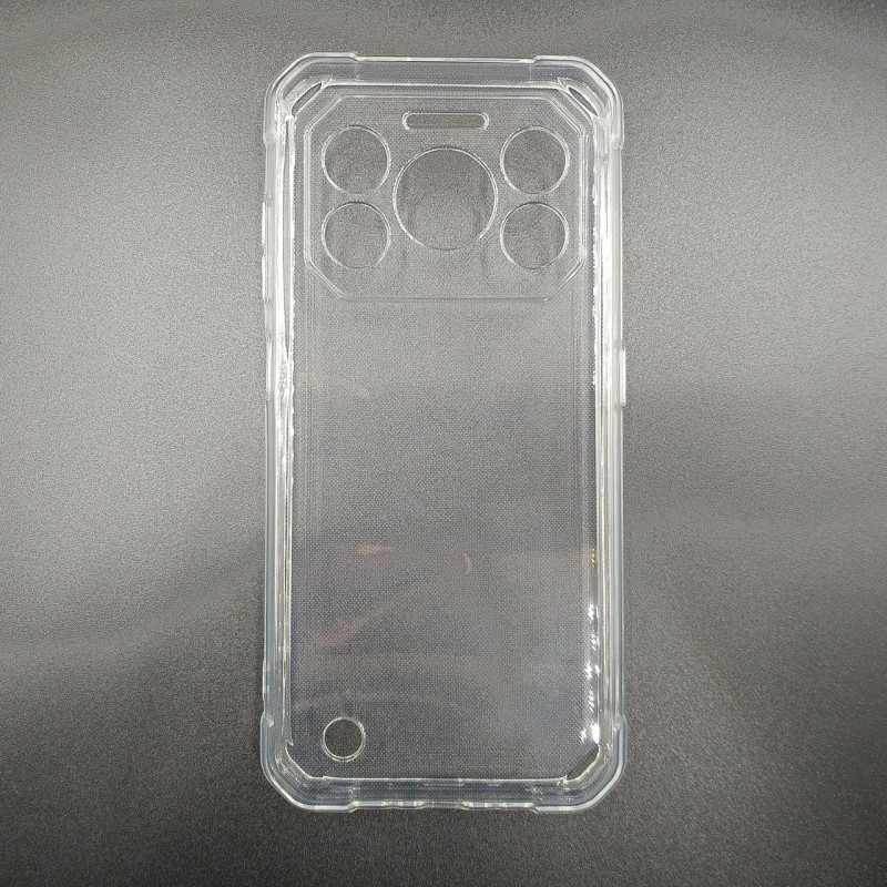 Силиконовый чехол (бампер) для смартфона Oukitel lllF150 Air 1 Ultra Plus / Прозрачный