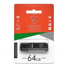 Флеш накопичувач USB на 64 гб / швидкість 2.0 "T&G" / Чорний