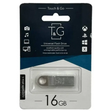 Флеш накопичувач USB на 16 гб / швидкість 2.0 "T&G" / Срібляста